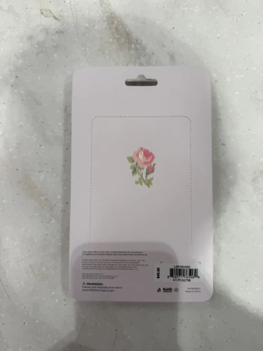 LoveShackFancy × Target - Case-Mate Blooming Heirloom Zipper Coin Purse